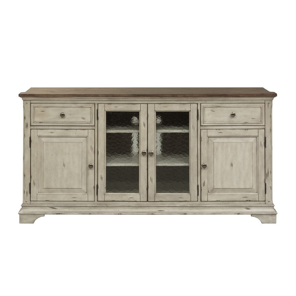 Liberty Furniture - Morgan Creek Entertainment TV Stand - 498-TV68 veiw 2