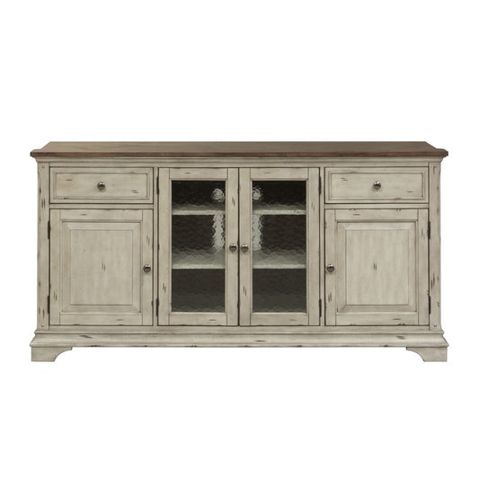 Liberty Furniture - Morgan Creek Entertainment TV Stand - 498-TV68 veiw 2