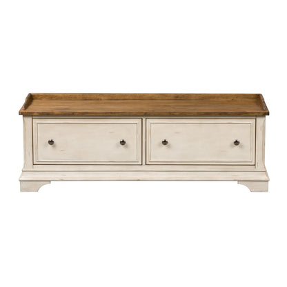 Liberty Furniture - Morgan Creek Storage Hall Bench - 498-OT47 veiw 1