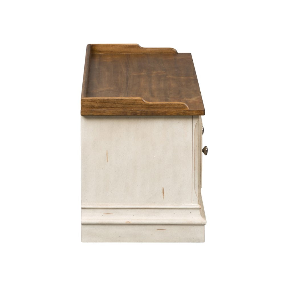 Liberty Furniture - Morgan Creek Storage Hall Bench - 498-OT47 veiw 3