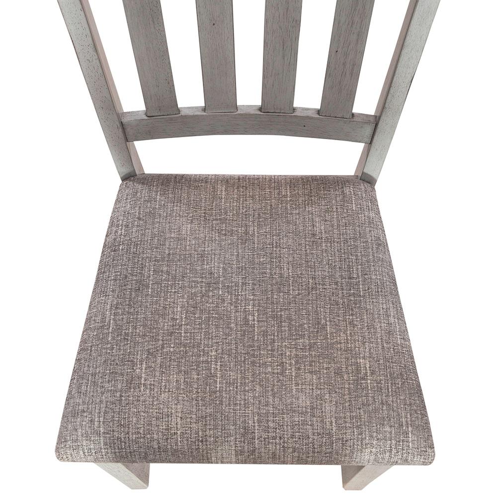 Liberty Furniture - Newport Splat Back Side Chair  in Smokey Gray w/ Carbon Gray Tops - 131-C6501S veiw 6