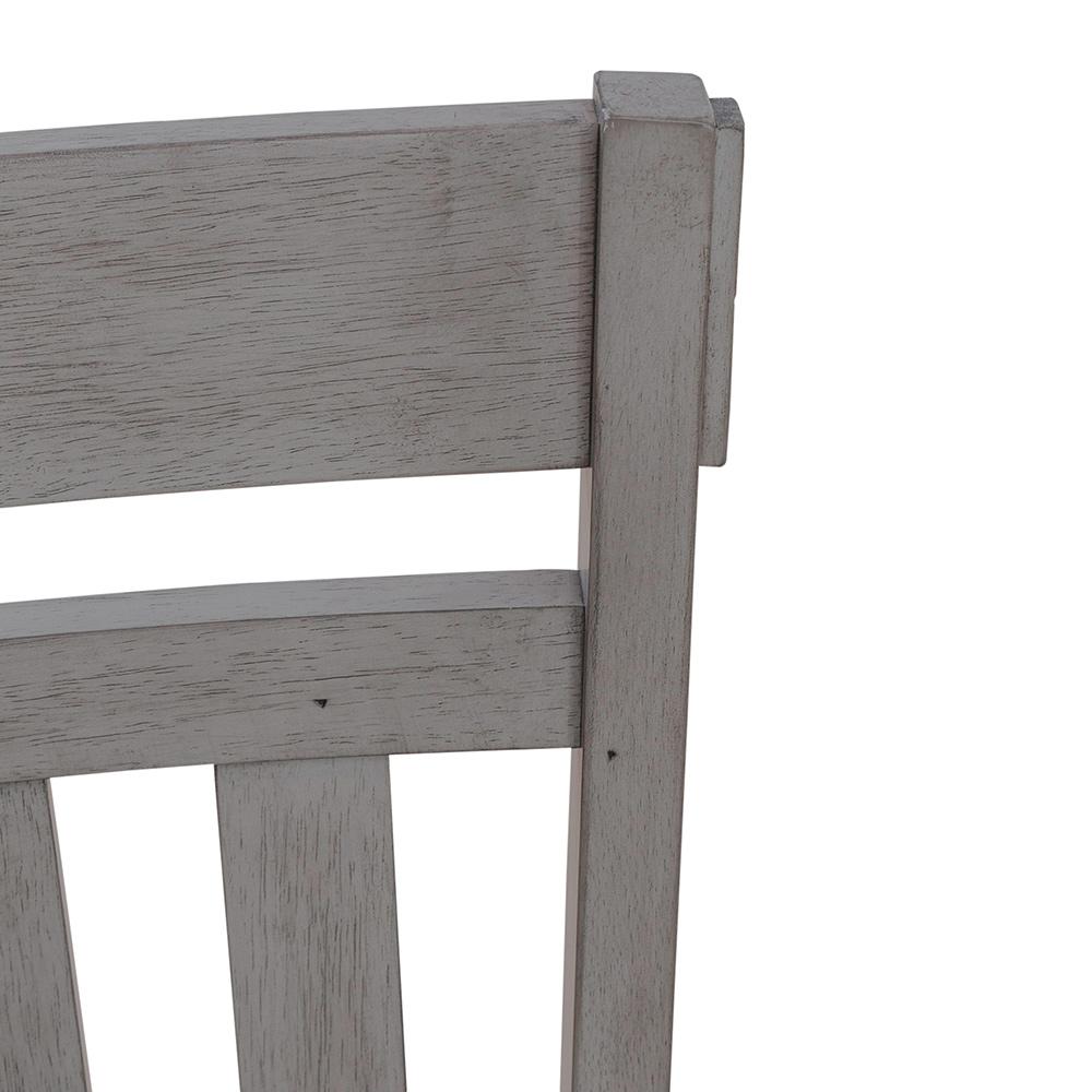 Liberty Furniture - Newport Splat Back Side Chair  in Smokey Gray w/ Carbon Gray Tops - 131-C6501S veiw 7