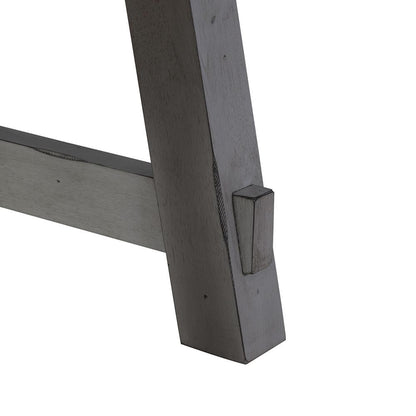 Liberty Furniture - Newport Trestle Table in Smokey Gray w/ Carbon Gray Tops - 131-CD-TRS veiw 6