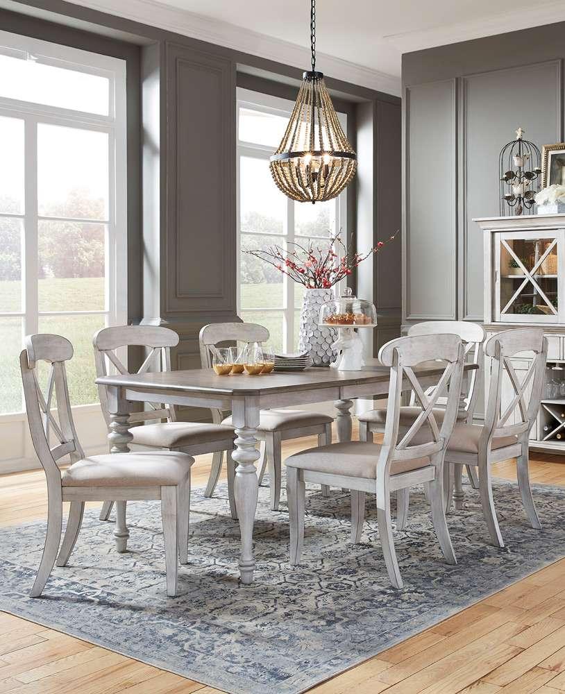 Liberty Furniture - Ocean Isle 7 Piece Rectangular Table Set  - 303W-CD-7RLS veiw 1