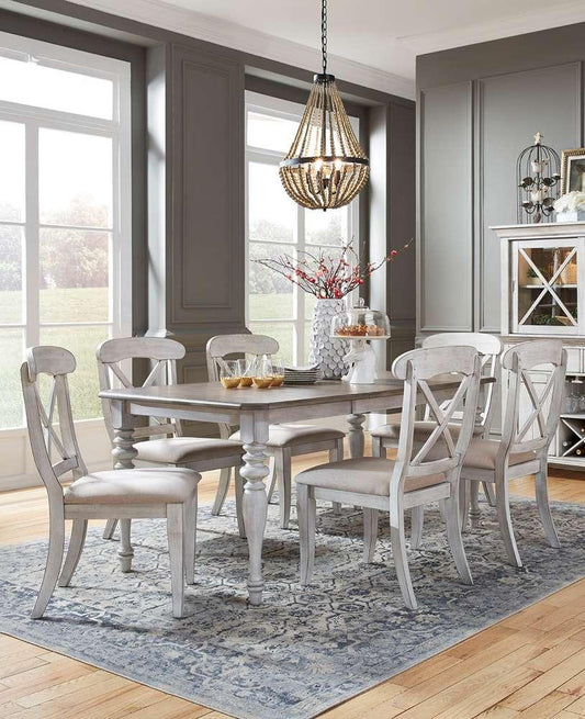 Liberty Furniture - Ocean Isle 7 Piece Rectangular Table Set  - 303W-CD-7RLS veiw 1