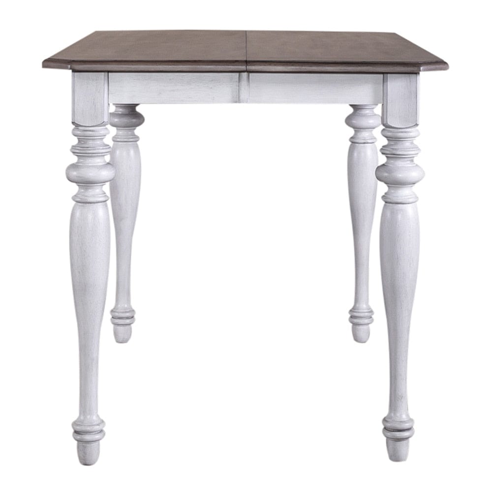 Liberty Furniture - Ocean Isle Gathering Table in Antique White w/ Weathered Pine - 303W-G5454 veiw 7