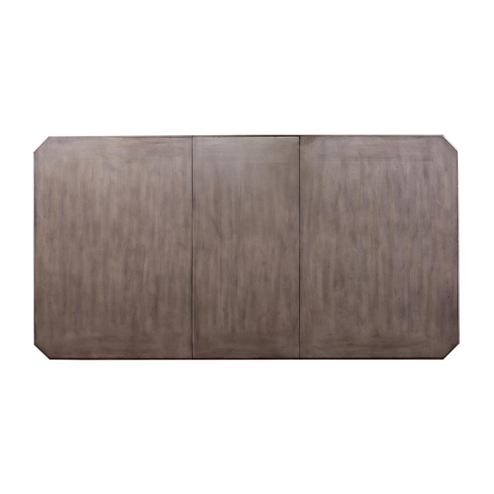 Liberty Furniture - Ocean Isle Rectangular Leg Table in Antique White w/ Weathered Pine - 303W-T3872 veiw 7