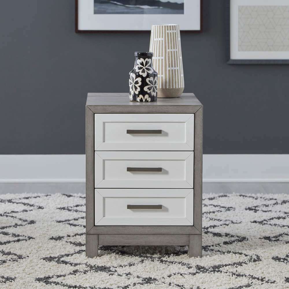 Liberty Furniture - Palmetto Heights 3 Drawer Chairside Table - 499-OT1021 veiw 1