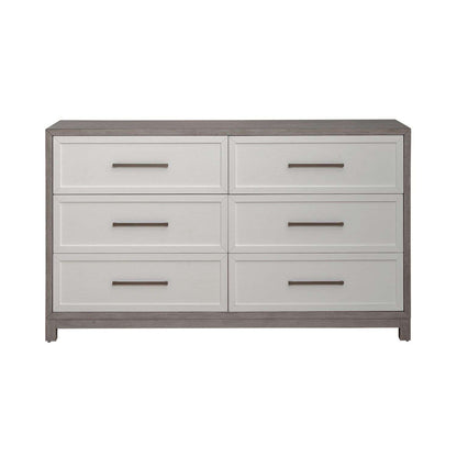 Liberty Furniture - Palmetto Heights 6 Drawer Dresser - 499-BR31 veiw 2