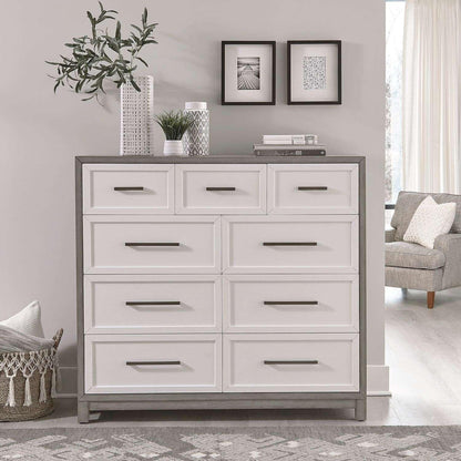 Liberty Furniture - Palmetto Heights 9 Drawer Chesser - 499-BR32 veiw 7