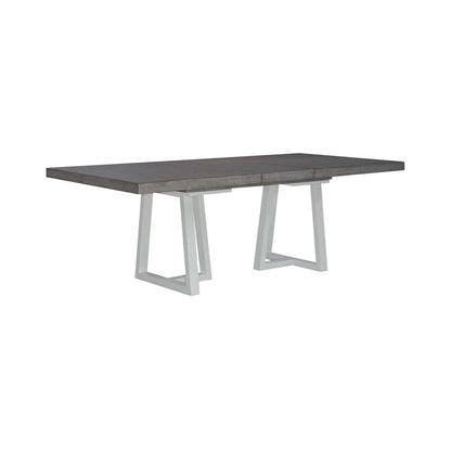 Liberty Furniture - Palmetto Heights - Opt 7 Piece Double Pedestal Table Set in White - 499-DR-O72PS view 2