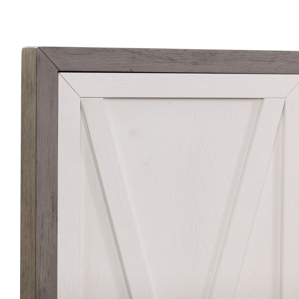 Liberty Furniture - Palmetto Heights - Queen Panel Bed in White - 499-BR-QPB view 5