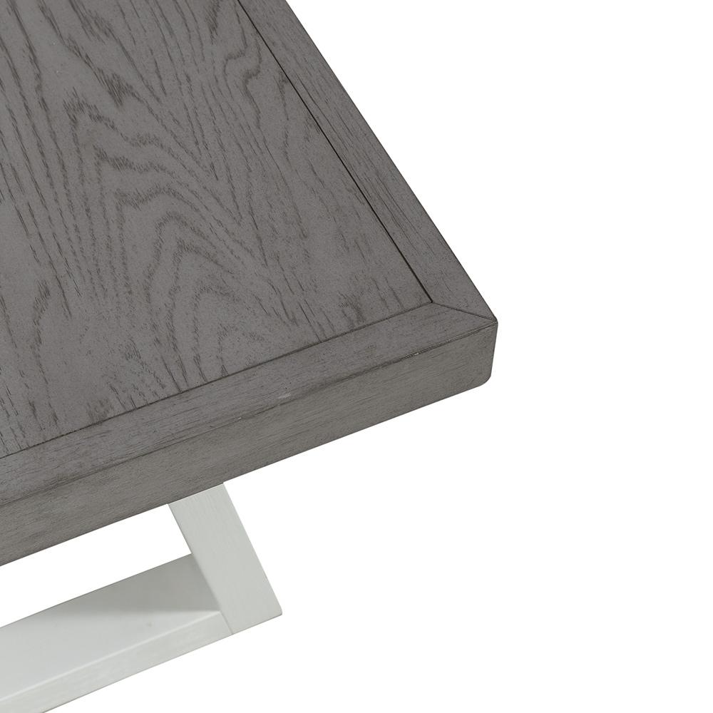 Liberty Furniture - Palmetto Heights Rectangular Cocktail Table in Shell White & Driftwood - 499-OT1011 veiw 7