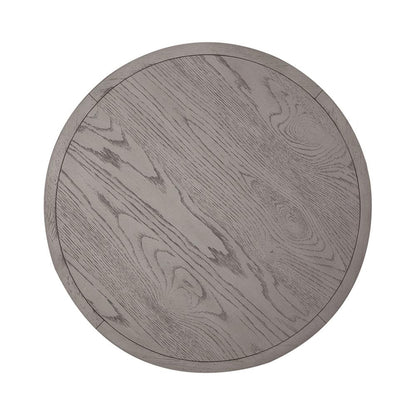 Liberty Furniture - Palmetto Heights Round End Table in Shell White & Driftwood - 499-OT1022 veiw 5