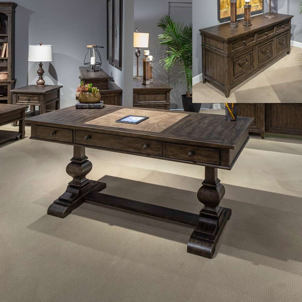 Liberty Furniture - Paradise Valley 2 Piece Desk Set  - 297-HO-2DS veiw 1