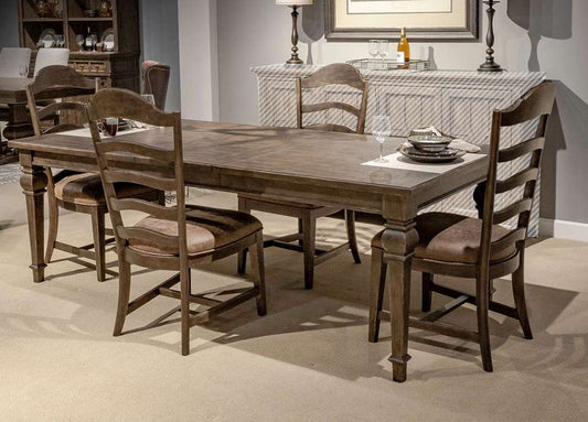 Liberty Furniture - Paradise Valley 5 Piece Rectangular Table Set  - 297-DR-5RLS veiw 1