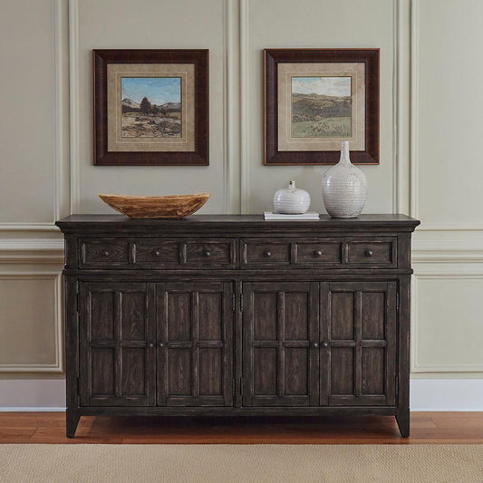 Liberty Furniture - Paradise Valley Buffet in Saddle Brown - 297-CB6640 veiw 1