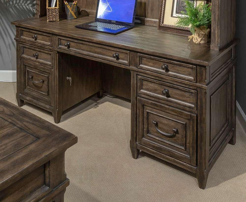 Liberty Furniture - Paradise Valley Executive Credenza  - 297-HO-EXC veiw 1