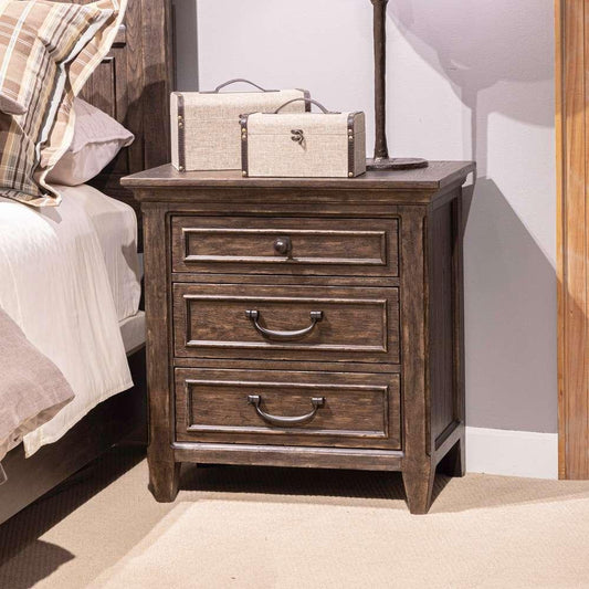 Liberty Furniture - Paradise Valley Nightstand with Charging Station - 297-BR61 veiw 1