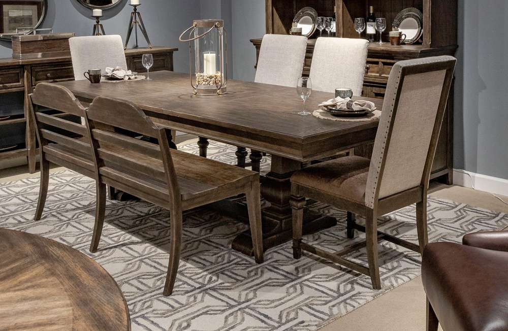 Liberty Furniture - Paradise Valley Opt 6 Piece Trestle Table Set  - 297-DR-O6TRS veiw 1