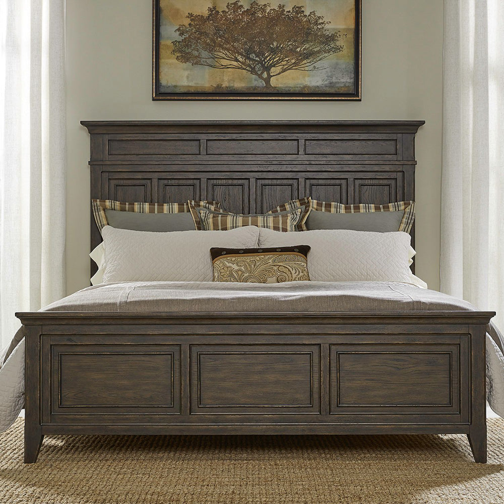 Liberty Furniture - Paradise Valley Queen Panel Bed, 2 Bedside Chests - 297-BR-QPB2BSC view 5