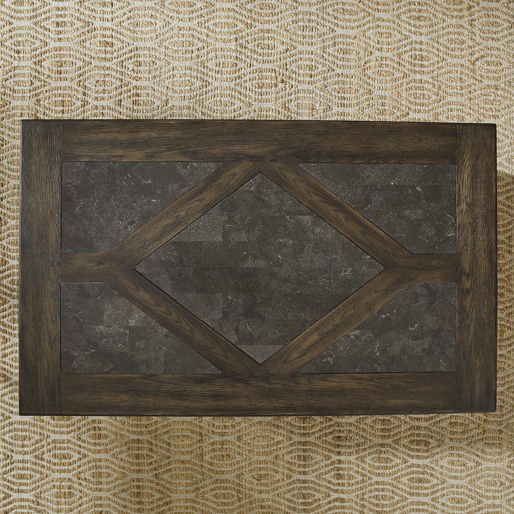 Liberty Furniture - Paradise Valley Rectangular Cocktail Table in Saddle Brown - 297-OT1010 veiw 2