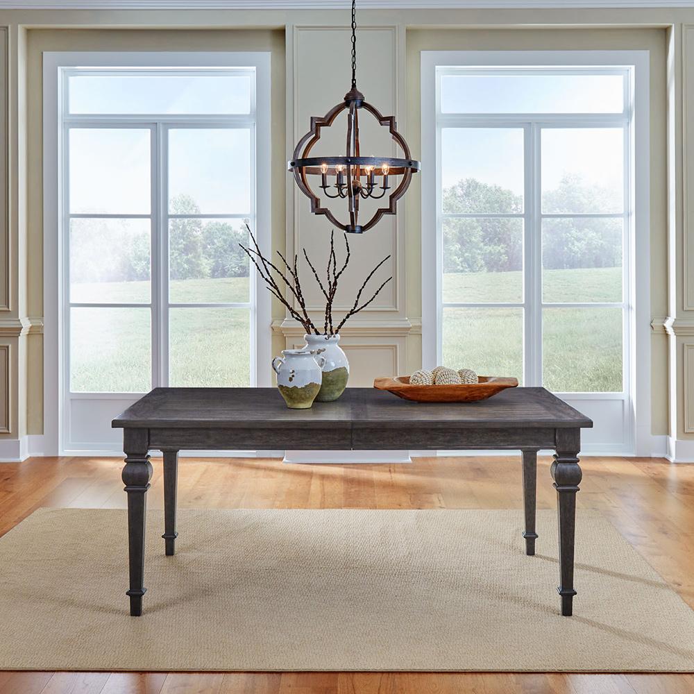 Liberty Furniture - Paradise Valley Rectangular Leg Table in Saddle Brown - 297-T4290 veiw 2