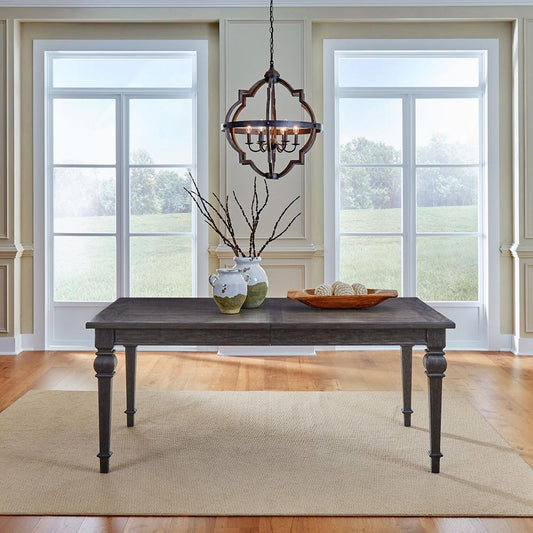 Liberty Furniture - Paradise Valley Rectangular Leg Table in Saddle Brown - 297-T4290 veiw 2