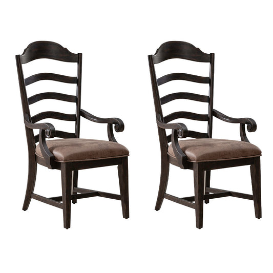 Liberty Furniture - Paradise Valley Uph Ladder Back Arm Chair  - Set of 2 - 297-C2001A-2PK view 1