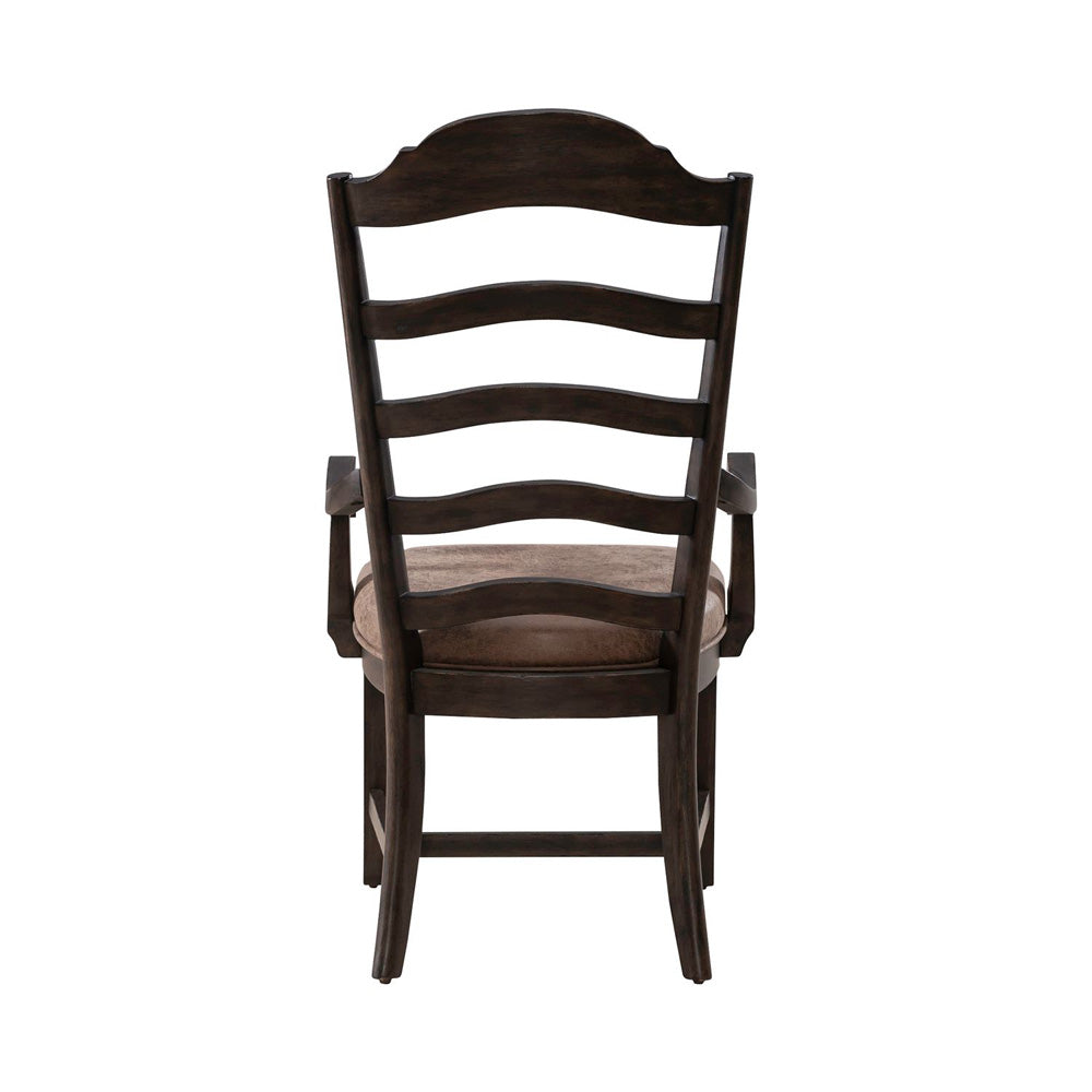 Liberty Furniture - Paradise Valley Uph Ladder Back Arm Chair  - Set of 2 - 297-C2001A-2PK view 4