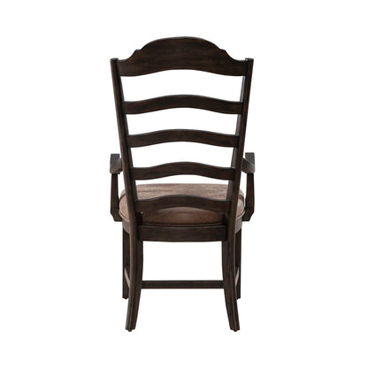 Liberty Furniture - Paradise Valley Uph Ladder Back Arm Chair  - Set of 2 - 297-C2001A-2PK view 4