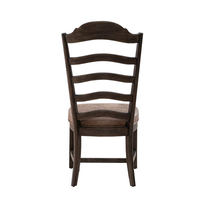 Liberty Furniture - Paradise Valley Uph Ladder Back Side Chair  - Set of 2 - 297-C2001S-2PK view 4