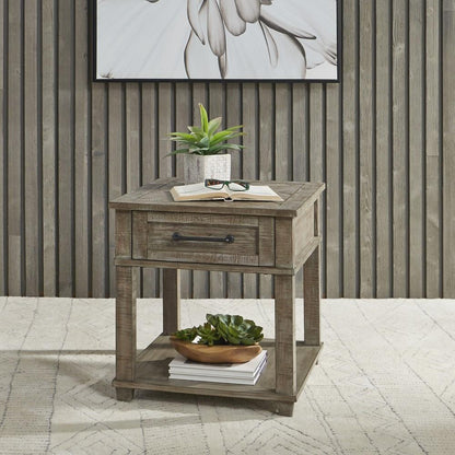 Liberty Furniture - Parkland Falls Rectangular End Table - 172-OT1020 veiw 1