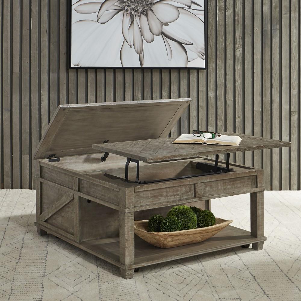 Liberty Furniture - Parkland Falls Square Lift Top Cocktail Table - 172-OT1010 veiw 1