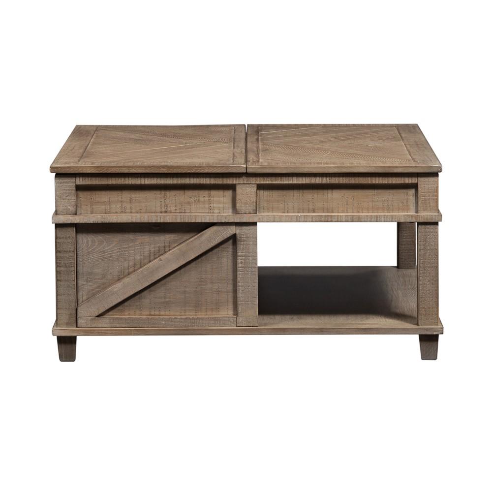 Liberty Furniture - Parkland Falls Square Lift Top Cocktail Table - 172-OT1010 veiw 5