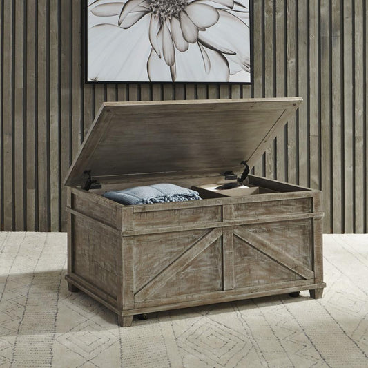 Liberty Furniture - Parkland Falls Storage Trunk - 172-OT1013 veiw 1
