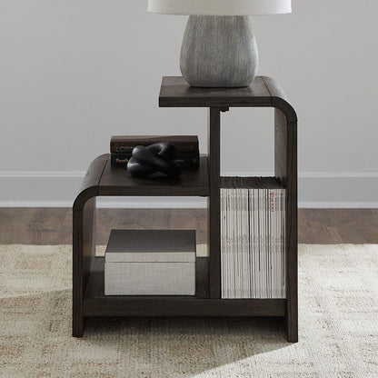 Liberty Furniture - Perspectives - End Table in Brown - 651-OT1020 view 1