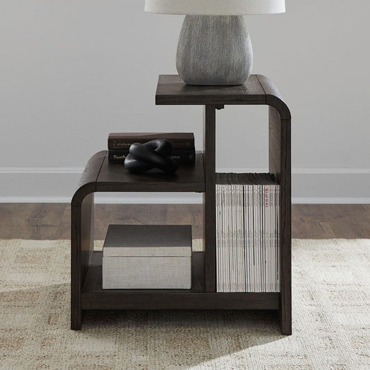 Liberty Furniture - Perspectives - End Table in Brown - 651-OT1020 view 1