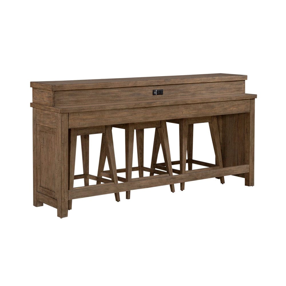Liberty Furniture - Pinebrook Ridge - 4 Piece Set in Brown - 377-OT-4PCS view 2
