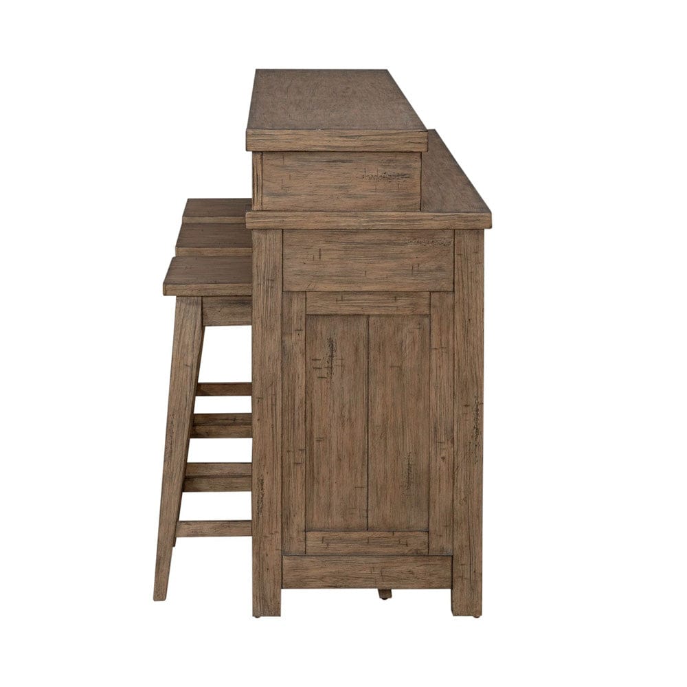 Liberty Furniture - Pinebrook Ridge - 4 Piece Set in Brown - 377-OT-4PCS view 4