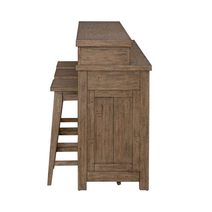 Liberty Furniture - Pinebrook Ridge - 4 Piece Set in Brown - 377-OT-4PCS view 4