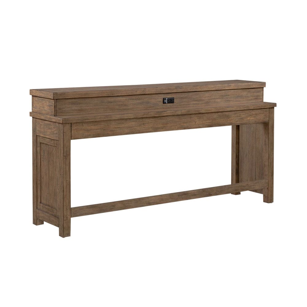 Liberty Furniture - Pinebrook Ridge - Console Bar Table in Brown - 377-OT7236 view 2