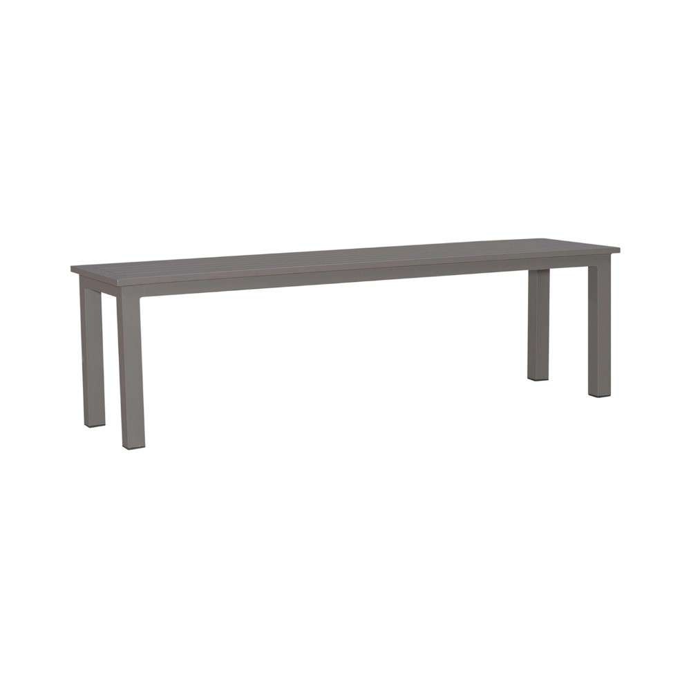 Liberty Furniture - Plantation Key - Outdoor Dining Bench - Granite - 3001-OB9001B-GT veiw 1