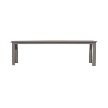 Liberty Furniture - Plantation Key - Outdoor Dining Bench - Granite - 3001-OB9001B-GT veiw 2