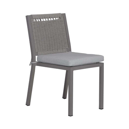 Liberty Furniture - Plantation Key - Outdoor Panel Back Side Chair - Granite (Set of 2) - 3001-OSC9101-GT-2PK veiw 1