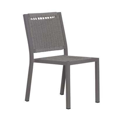 Liberty Furniture - Plantation Key - Outdoor Panel Back Side Chair - Granite (Set of 2) - 3001-OSC9101-GT-2PK veiw 6