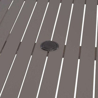 Liberty Furniture - Plantation Key - Outdoor Rectangular Leg Table - Granite - 3001-ODT3671-GT veiw 6