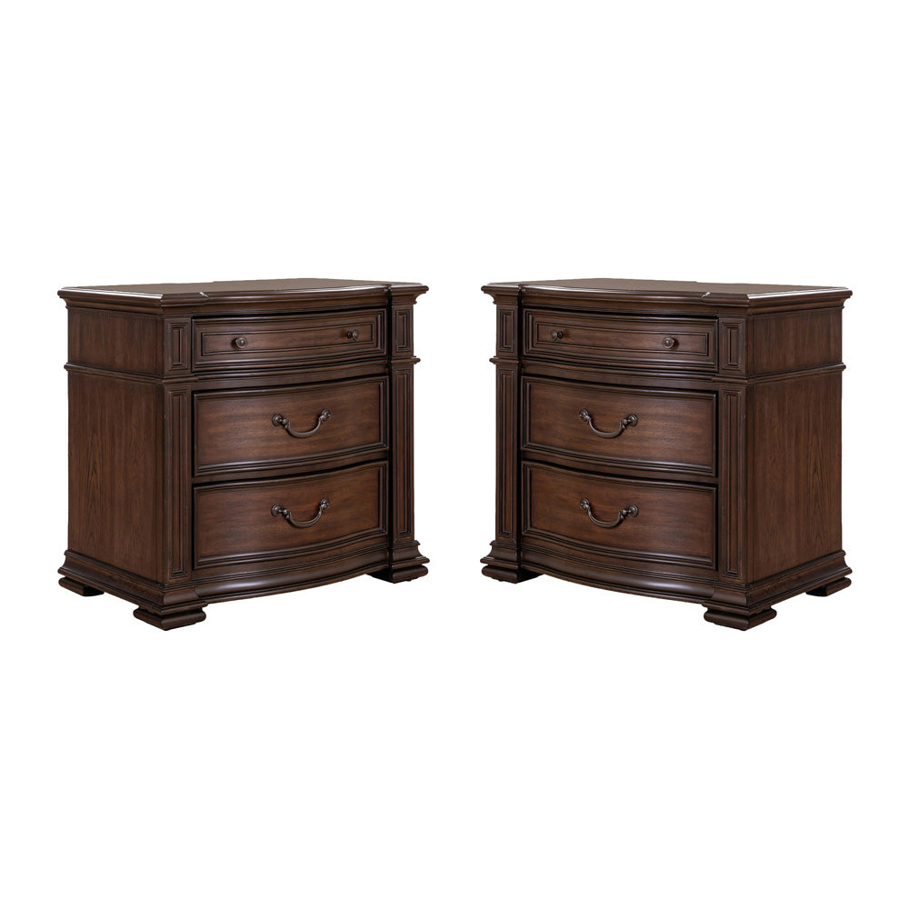 Liberty Furniture - Provence Park 2 Bedside Chests - 765-BR-2BSC view 1