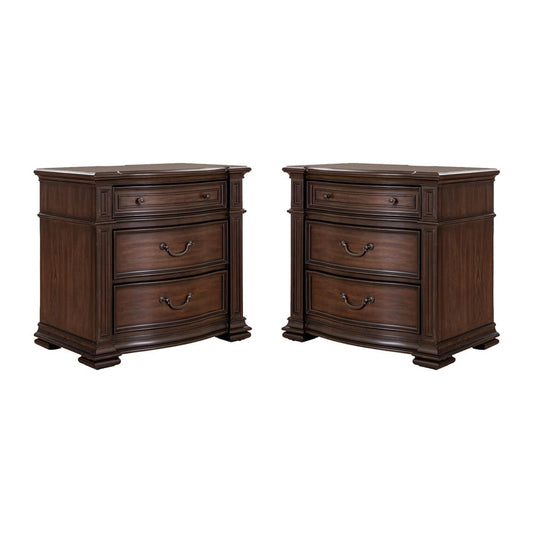 Liberty Furniture - Provence Park 2 Bedside Chests - 765-BR-2BSC view 1