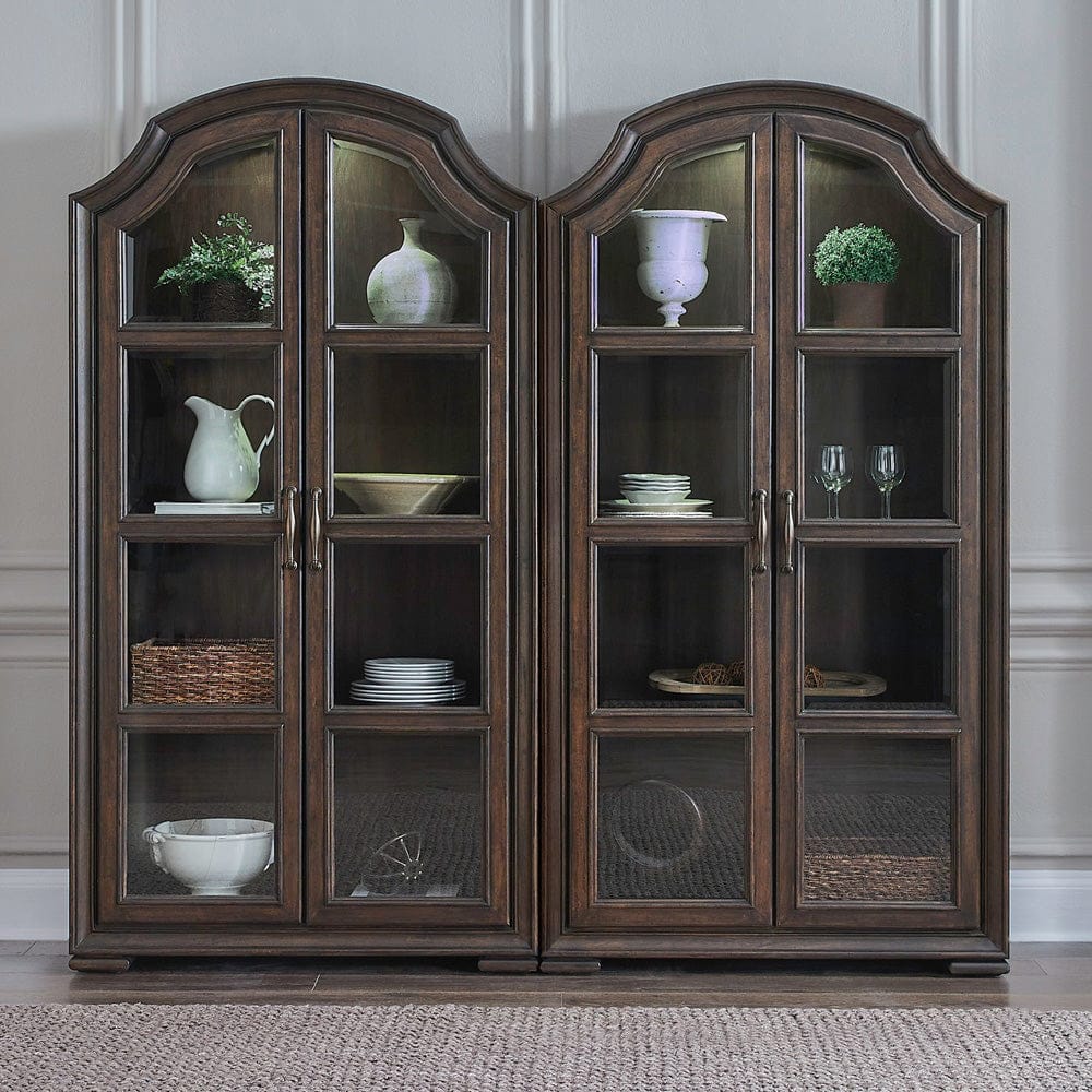 Liberty Furniture - Provence Park - 2 Piece Bunching Cabinet Set in Brown - 765-DR-2BC view 1
